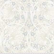 Morris and Co. Wide Backing Pimpernel - Silver