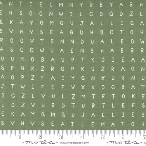 ABC XYZ Word Search - Green