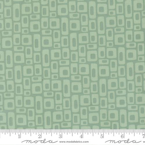 Elizabeth Hartman Scenery Marshmallow - Dusty Jade