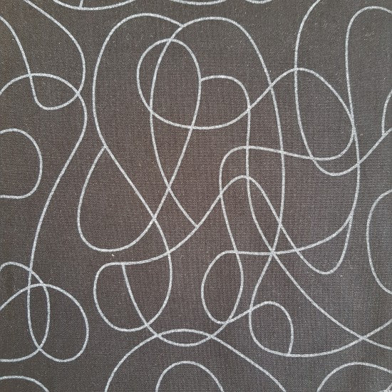 Squiggle Wide Backing 112 Black