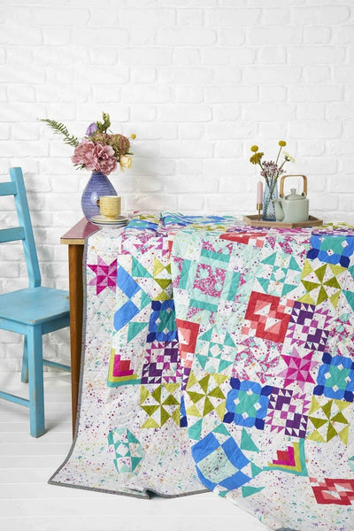 Tied with a Ribbon City Streets Sampler Quilt Pattern