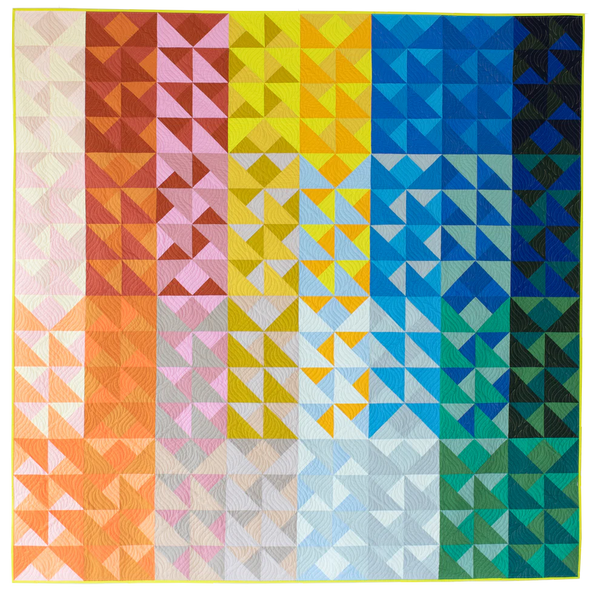 Then Came June Color Chaos Quilt Pattern