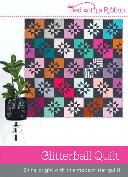 Tied With A Ribbon Glitterball Quilt Pattern
