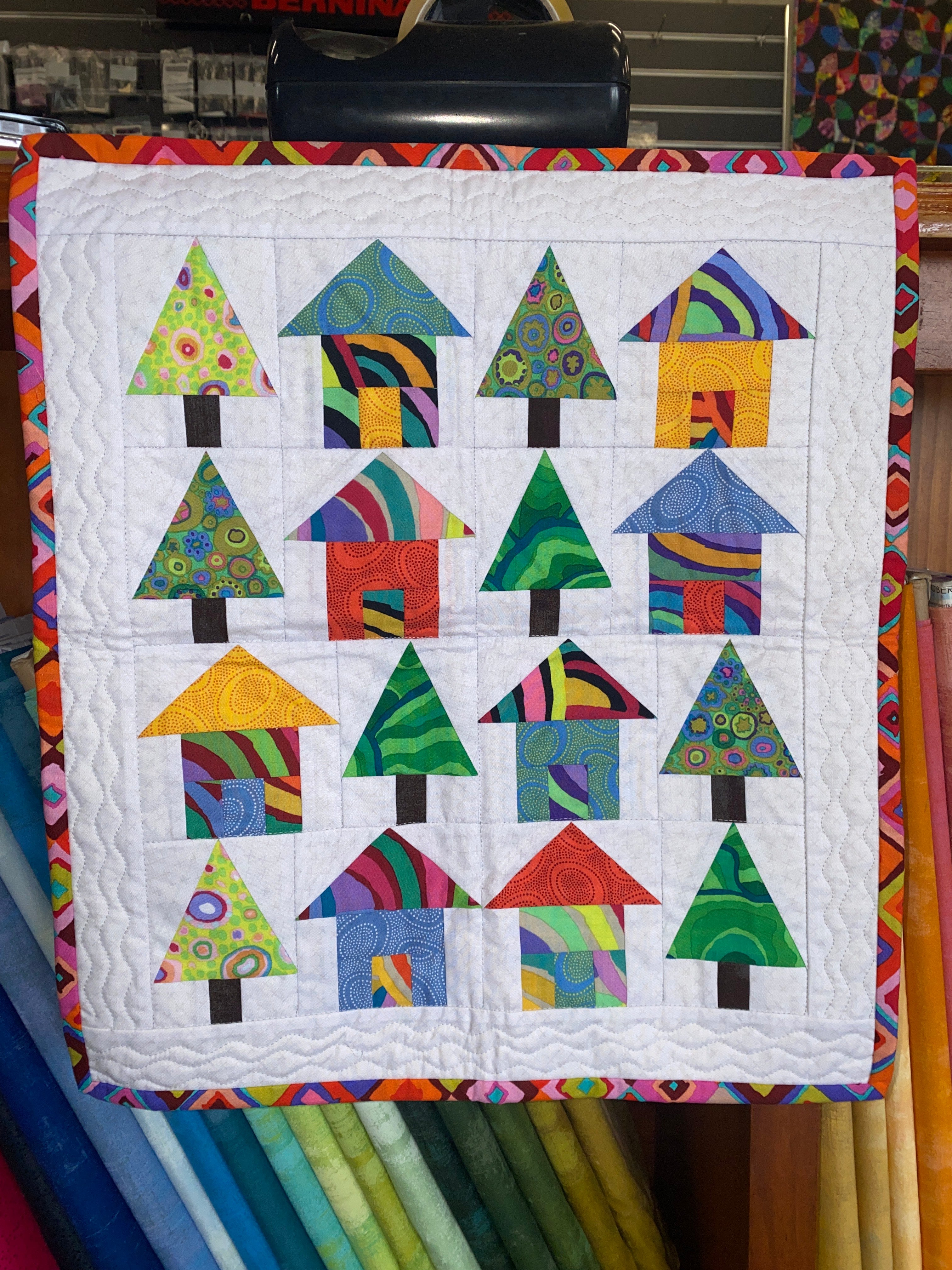 Tree Ranch Patterns Tied With A Ribbon Treehouse Terrace Pattern - All Things Bernina