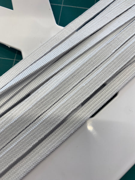 Elastic White 6mm