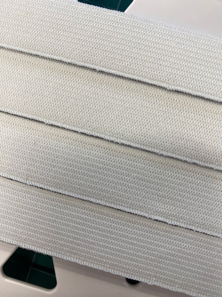 Elastic White 19mm