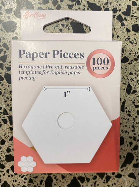 Sew Easy 1" Hexagon Papers
