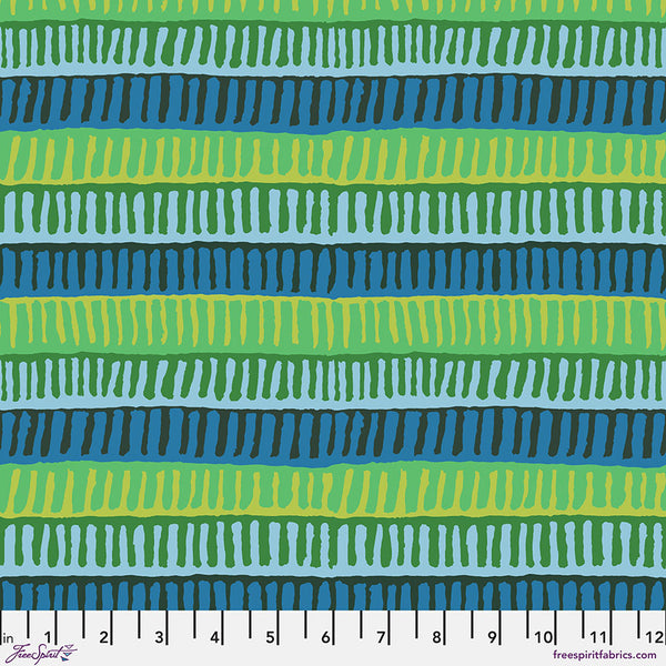 Brandon Mably Zipper Stripe - Green
