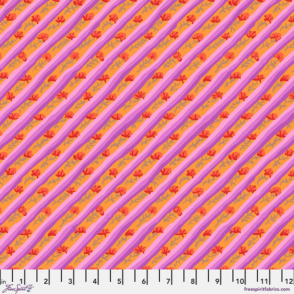 Kaffe Fassett From The Archives Diagonal Poppy - Lavender
