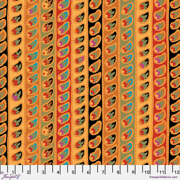 Kaffe Fassett From The Archives Paisley Stripe - Antique
