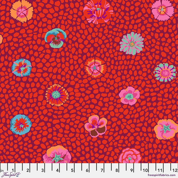 Kaffe Fassett Guinea Flower - Red