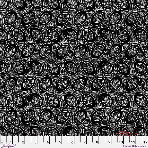 Kaffe Fassett Aboriginal Dot - Black