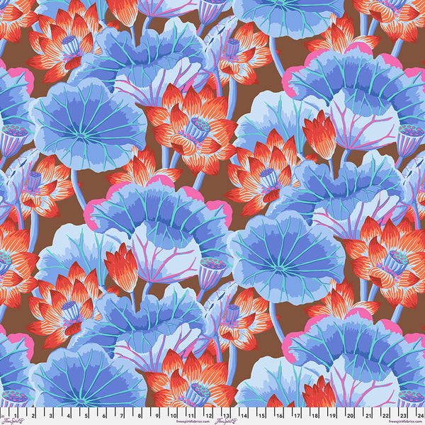 Kaffe Fassett Lake Blossoms - Brown