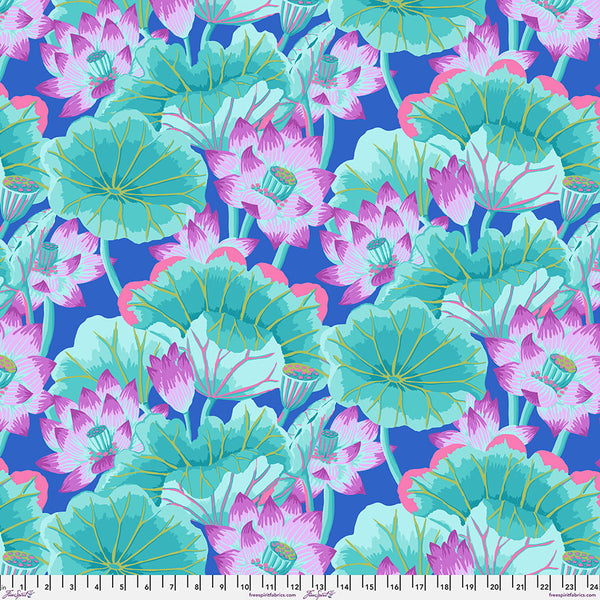 Kaffe Fassett Lake Blossoms - Turquoise
