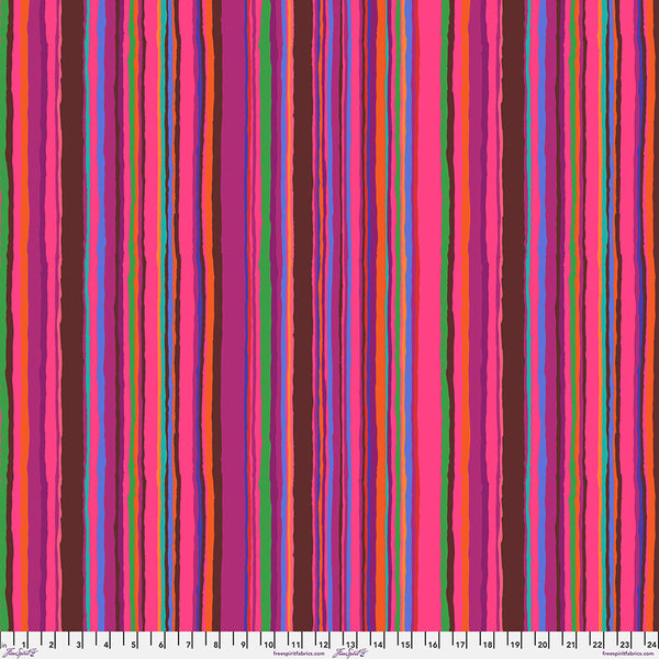 Kaffe Fassett Echo Stripe - Red