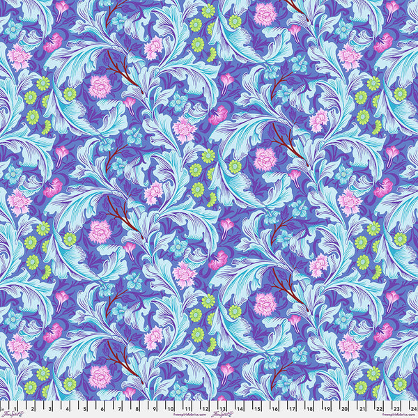 Kaffe x Morris & Co Wide Backing Leicester - Cobalt
