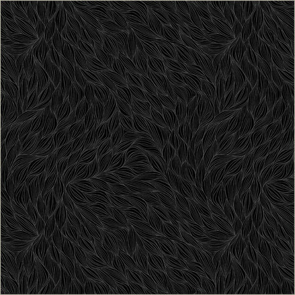 Pen and Petal Rhythm - Black on Black