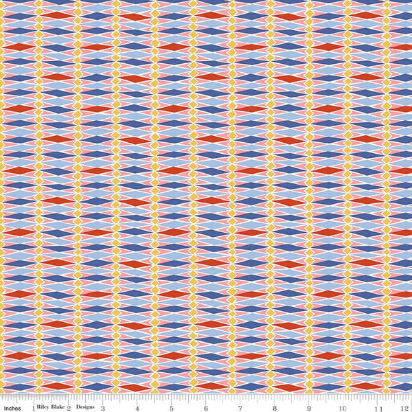 Liberty Summer Fair Fairground Stripe A