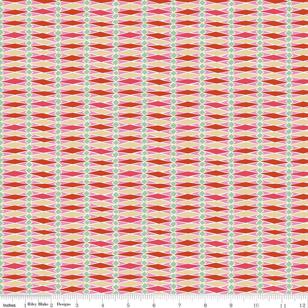 Liberty Summer Fair Fairground Stripe C