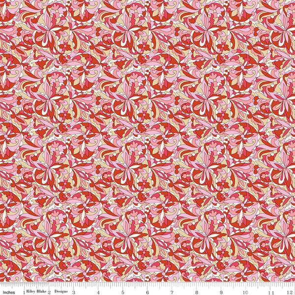 Liberty Summer Fair Swirling Kaleidoscope C