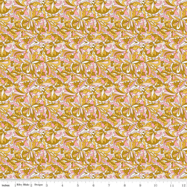Liberty Summer Fair Swirling Kaleidoscope D