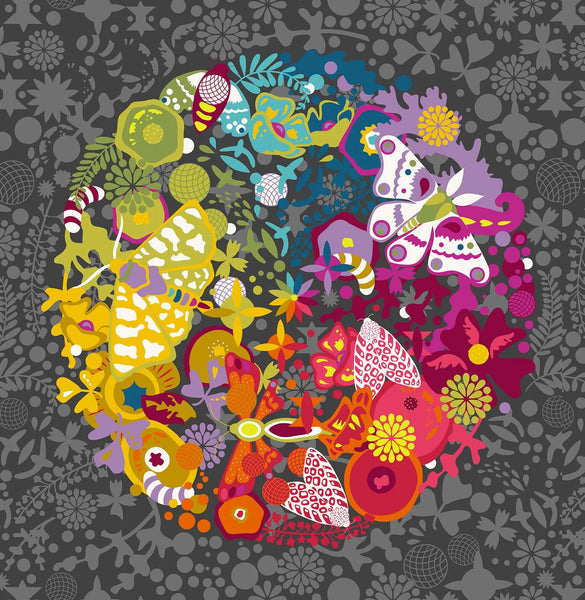 Alison Glass Color Wheel Art Theory - Night