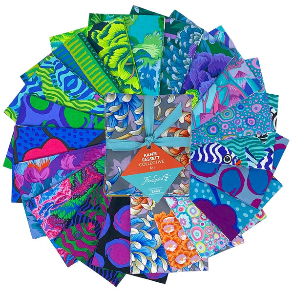 Kaffe Fassett Collective Aug 25 FQ Bundle - Cool