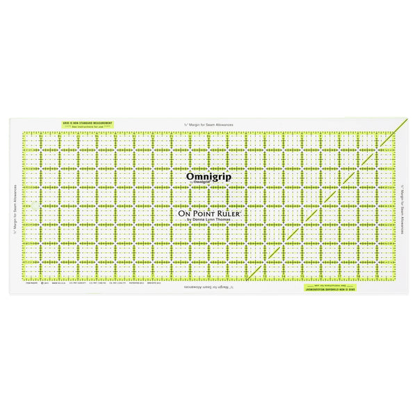 Ono Ruler Omnigrip On Point Ruler - All Things Bernina