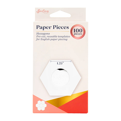 Sew Easy 1.25" Hexagon Papers