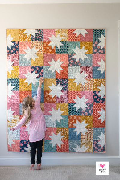 Quilty Love Star Pop II Quilt Pattern