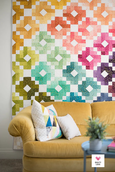 Quilty Love Ombre Gems Quilt Pattern