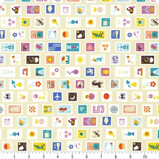 Ruby Star Society Salutations Stampy - Parchment