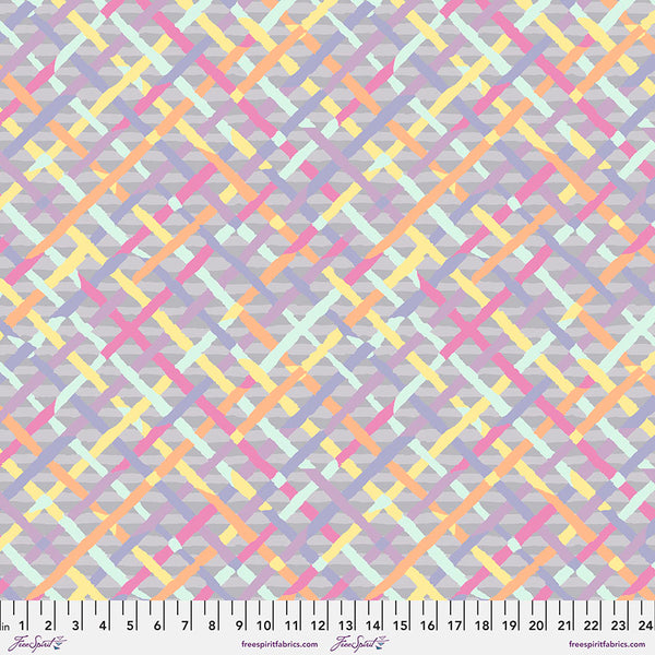 Brandon Mably Wide Backing Mad Plaid - Grey