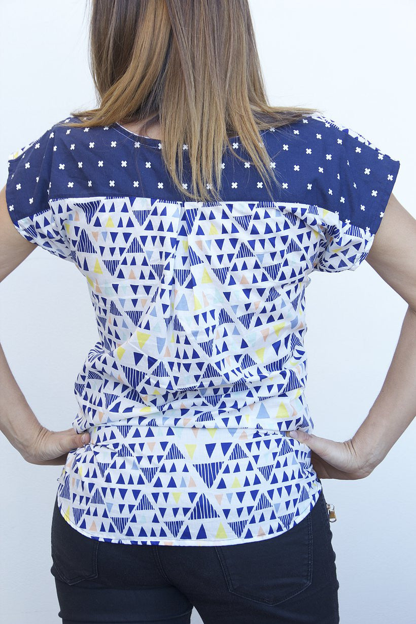Pattern Bondi Design Sew to Grow Bondi Top Pattern - All Things Bernina