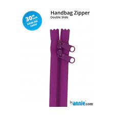 ByAnnie Handbag Zippers Double Slide 30"